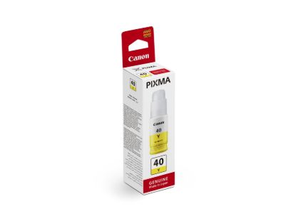 Obrázek Canon Cartridge GI- 40 Y žlutá pro PIXMA GM2040, G6040, G5040 (7 700 str.)
