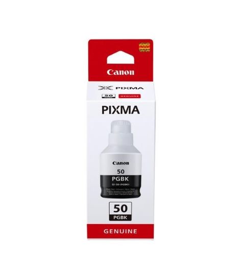 Obrázek Canon BJ INK GI- 50 PG Black Ink Bottle pro Canon PIXIMA G7050, G6050, G5050, GM4040 GM4050, GM2050 (6000 str.)