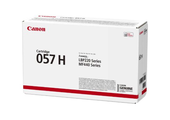 Obrázek Canon TONER CRG- 057H černý pro i- SENSYS MF443dw, MF445dw, MF446x, MF449x, LBP223dw (10 000 str.)