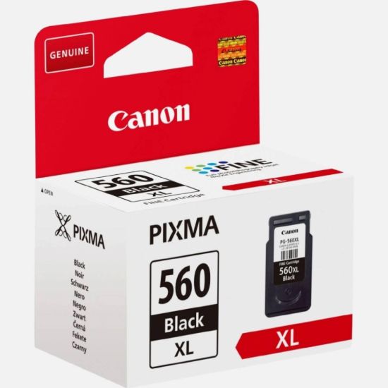 Obrázek Canon CARTRIDGE PG- 560XL černá pro Pixma TS5350, TS5351, TS5352, TS5353, TS7450, TS7451 (400 str.)