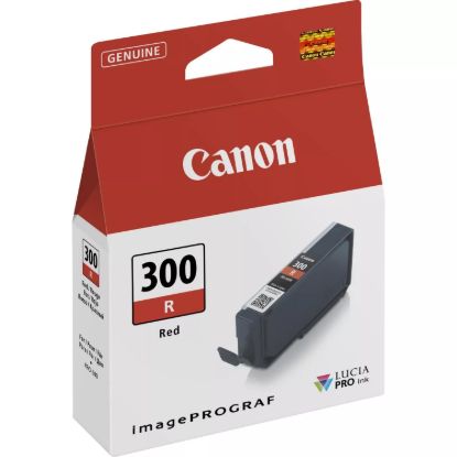Obrázek Canon CARTRIDGE PFI- 300 R červená pro imagePROGRAF PRO- 300
