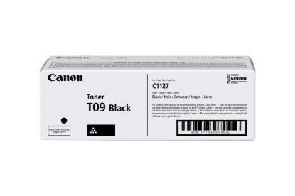 Obrázek CANON toner T09BK černý pro i- Sensys X C1127P , C1127I a C1127IF (7 600 str.)