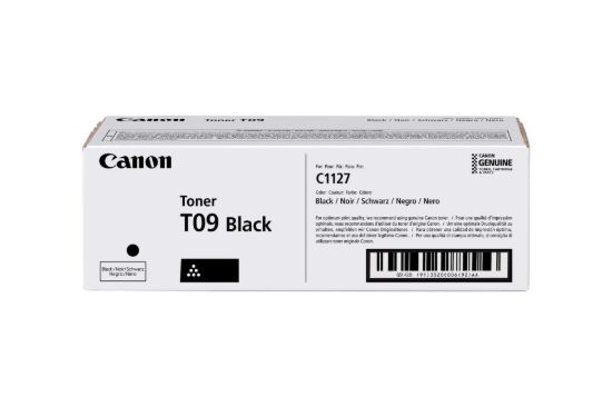 Obrázek CANON toner T09BK černý pro i- Sensys X C1127P , C1127I a C1127IF (7 600 str.)