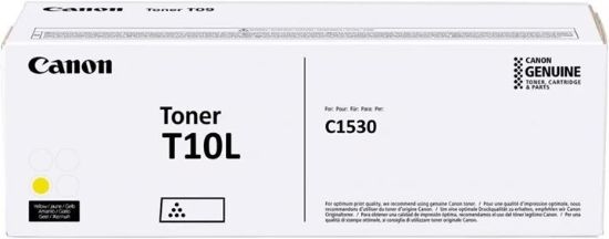 Obrázek CANON TONER T10L Y žlutá pro i- SENSYS X C1533i, C1533iF, C1538i, C1538Fi (5 000 str.)