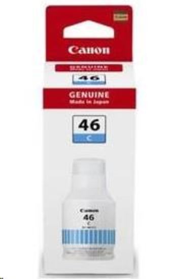 Obrázek Canon Cartridge GI- 46 C azurová pro Maxify GX6040, GX6050, GX7040 a GX7050 pro (14 000 str.)
