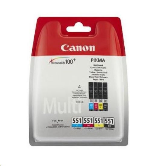 Obrázek BAZAR - Canon CARTRIDGE CLI-571XL C/M/Y/BK PHOTO VALUE Multi-Pack pro PIXMA MG575x, MG6850x, MG775x, TS6052 (645 str.) -