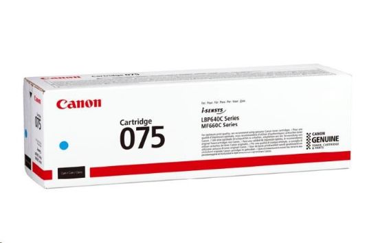 Obrázek Canon TONER 075 Y žlutá pro i- SENSYS LBP646Cdw, LBP647Cdw, MF664Cdw, MF667Cdw (1300 str.)