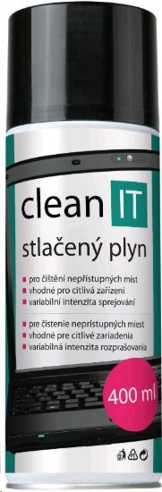 Obrázek CLEAN IT Stlačený vzduch 400ml (náhrada za CL- 1)