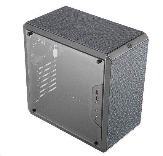 Obrázek Cooler Master case MasterBox Q500L, ATX, Průhledná bočnice, 1x 120mm Fan, Černá
