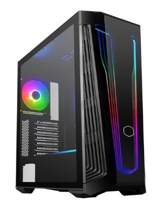 Obrázek Cooler Master case MasterBox 540, ATX, Průhledná bočnice, 1x 120mm ARGB Fan, Černá