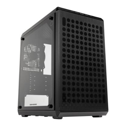 Obrázek Cooler Master case MasterBox Q300L V2, mATX, Průhledná bočnice, 1x 120mm Fan, Černá
