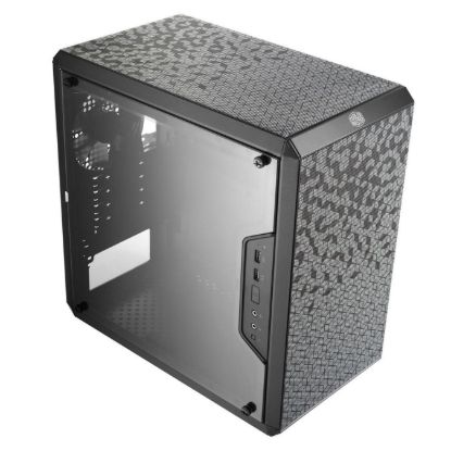 Obrázek Cooler Master case MasterBox Q300L, mATX, Průhledná bočnice, 1x 120mm Fan, Černá