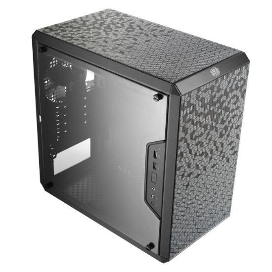 Obrázek Cooler Master case MasterBox Q300L, mATX, Průhledná bočnice, 1x 120mm Fan, Černá