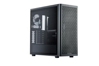 Obrázek Cooler Master case Elite 502 Lite, Průhledná bočnice, ATX, 1x 120mm Fan, černá