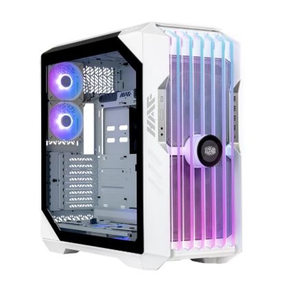 Obrázek Cooler Master case HAF 700 EVO, E-ATX, Průhledná bočnice, 2x 200mm ARGB Fan, 3x 120mm ARGB Fan, Riser Cable, Černá