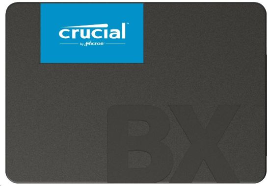 Obrázek Crucial SSD 500GB BX500, 2.5", SATA III, R: 550/ W: 500MB/ s, 7mm