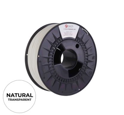 Obrázek BAZAR - C-TECH Filament  PREMIUM LINE TPU 90A flexibilní natural 1,75mm - Poškozený obal (Komplet)