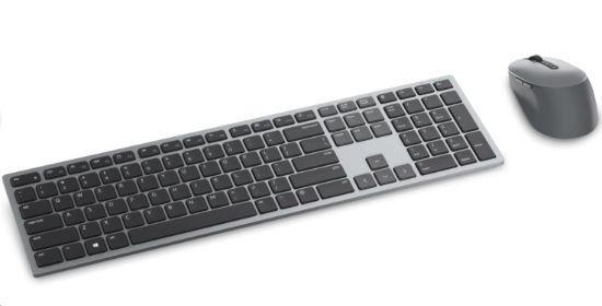 Obrázek DELL Premier Multi- Device Wireless Keyboard and Mouse - KM7321W - Czech/ Slovak (QWERTZ)