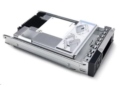 Obrázek DELL 960GB SSD SATA Mixed Use 6Gbps 512e 2.5in with 3.5in Hot- plug CK T360, T560, R360, R450, R550, R660, R760, Rxx5...