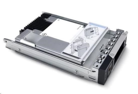 Obrázek DELL 960GB SSD SATA Mixed Use 6Gbps 512e 2.5in with 3.5in Hot- plug CK T360, T560, R360, R450, R550, R660, R760, Rxx5...