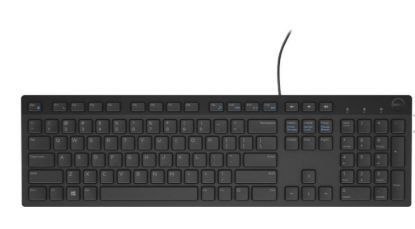 Obrázek DELL Multimedia Keyboard- KB216 - Czech/ Slovak (QWERTZ) - Black