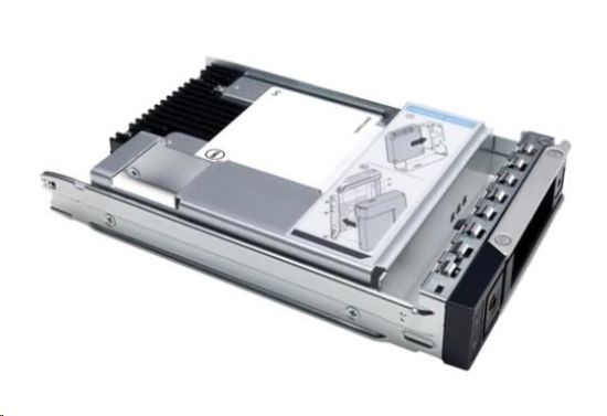 Obrázek DELL 800GB SSD up to SAS 24Gbps ISE MU 512e 2.5in with 3.5in HYB CARR 3WPD CK