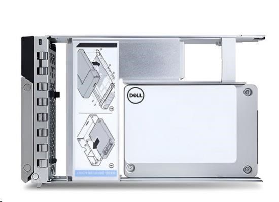 Obrázek DELL 480GB SSD SATA ISE RI 6Gbps 512e 2.5in with 3.5in HYB CARR CK, T360, T560, R360, R450, R550, R660, R760, Rxx5...