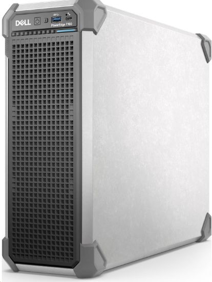 Obrázek DELL SRV PowerEdge T160 / 3x3.5" Cabled/ E- 2434/ 1x16GB/ 1x2TB HDD SATA/ 1x300W/ H355/ 2xGLAN/ iDRAC9 Ent/ 3Yr Basic NBD