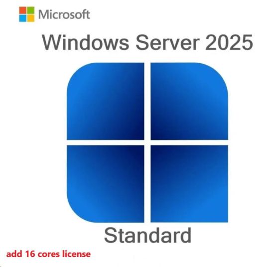 Obrázek DELL_ROK_ADD_Microsoft_WS_Standard_2025_add license 16 CORE Kit