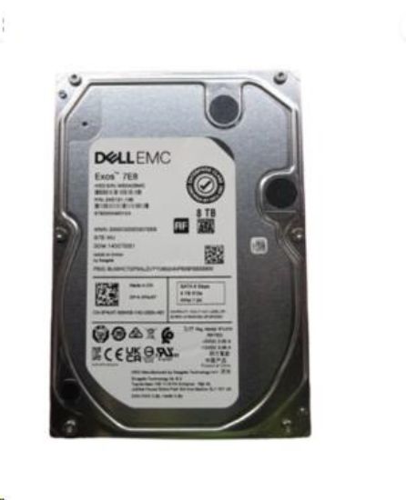 Obrázek DELL 8TB Hard Drive SATA 6Gbps 7.2K RPM 512e 3.5in CK T160
