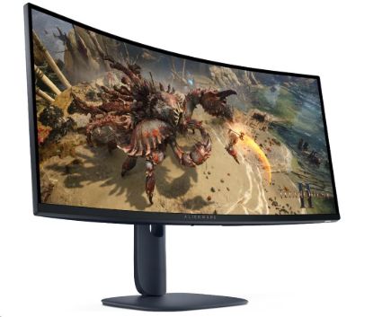 Obrázek DELL LCD GAME-AW3425DWM - 34"/VA/LED/3440x1440/21:9/180Hz/1ms/3000:1/400 cd/m2/HDMI/DP/VESA/3YNBD (210-BQWL)