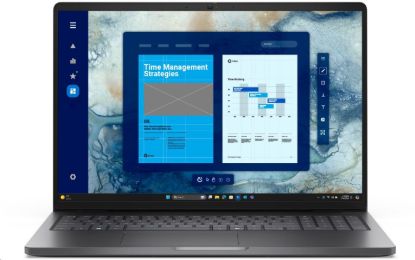 Obrázek DELL NTB Pro 16 PC16250/ i5- 120U/ 8GB/ 512SSD/ 16" FHD+ / IR Cam & Mic/ 65W/ WLAN/ vPro|Backlit Kb/ W11 Pro/ 3Y PS NBD