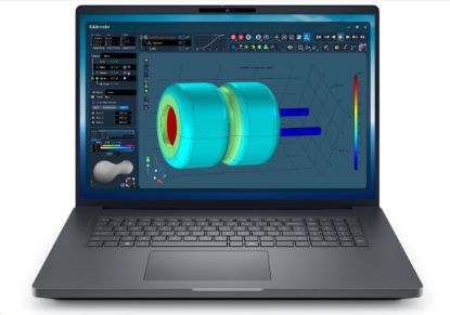 Obrázek DELL NTB Pro Max Plus 18 MB18250/ U9- 285HX/ 64GB/ 1TSSD/ 18" QHD+/ IR Cam/ NVI RTX 3000/ 280W Type- C/ WLAN/ Bck Kb/ W11P/ 3Y PS NBD