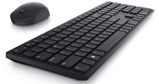 Obrázek DELL Pro Wireless Keyboard and Mouse - KM5221W - US International (QWERTY) - Black