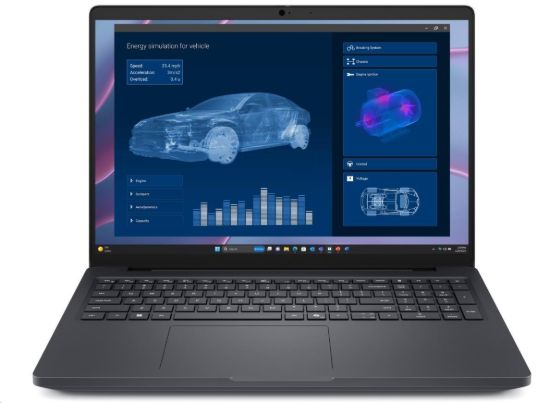 Obrázek DELL NTB Pro Max 16 MC16255/ AMD Ryzen AI 7 PRO/ 32GB/ 512SSD/ 16" FHD+/ RTX PRO500/ 130W Type- C/ WLAN/ Bck Kb/ W11 Pro/ 3Y PS NBD