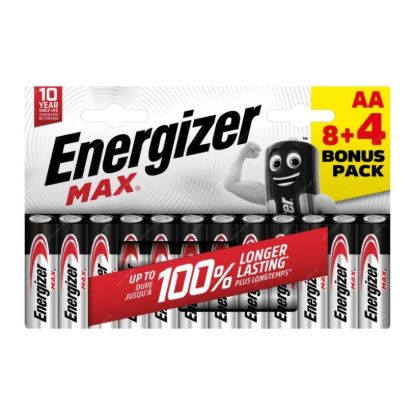 Obrázek Energizer LR6/ 12 Max AA 8+4 zdarma