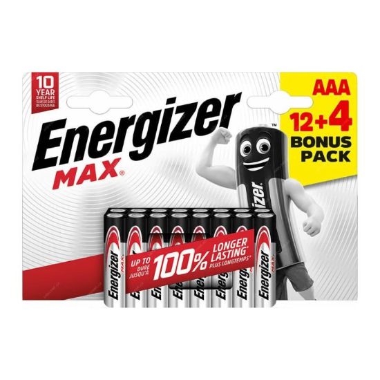 Obrázek Energizer LR03/ 16 Max AAA 12+4 zdarma