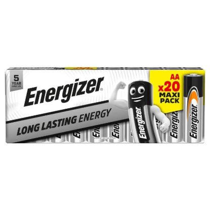 Obrázek Energizer LR6/ 20 Everyday AA family 20pack Alkalické