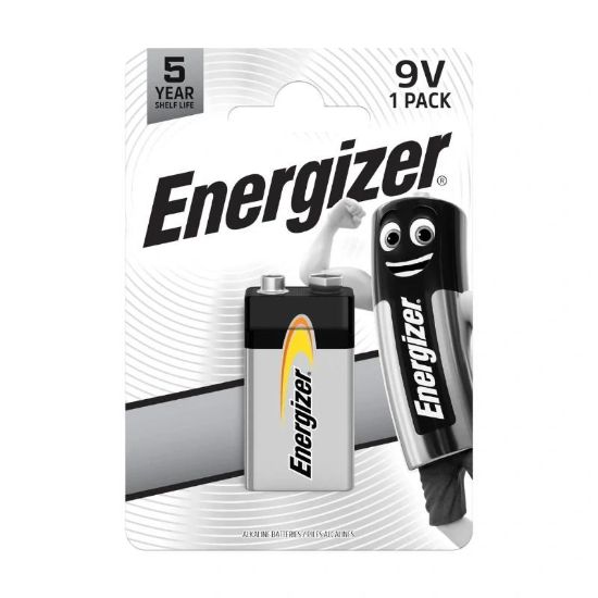 Obrázek Energizer 6LR61 Everyday 9V 1pack Alkalická