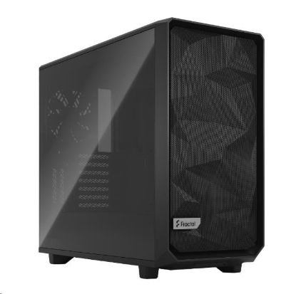 Obrázek FRACTAL DESIGN skříň Meshify 2 Black TG Light Tint, USB 3.1 Type- C, 2x USB 3.0, bez zdroje, E- ATX