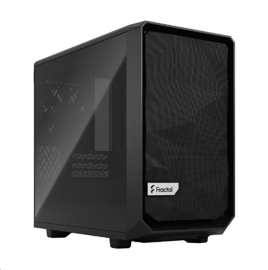 Obrázek FRACTAL DESIGN skříň Meshify 2 Nano Black TG Dark Tint, USB 3.1 Type- C, 2x USB 3.0, bez zdroje, miniITX