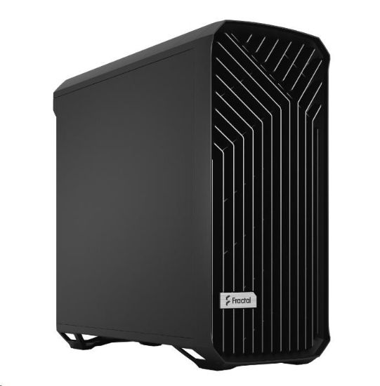 Obrázek FRACTAL DESIGN skříň Torrent Black Solid, USB 3.1 Type- C, 2x USB 3.0, bez zdroje, E- ATX