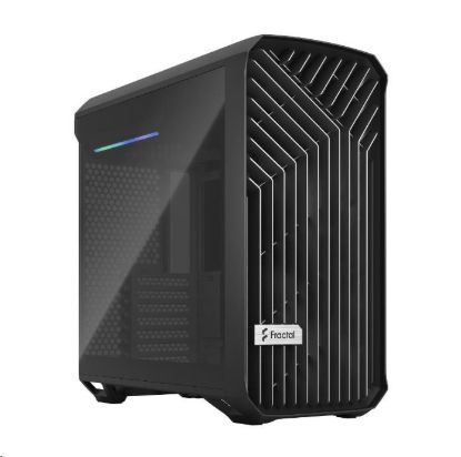 Obrázek FRACTAL DESIGN skříň Torrent Compact Black TG Dark Tint, USB 3.1 Type- C, 2x USB 3.0, bez zdroje, E- ATX