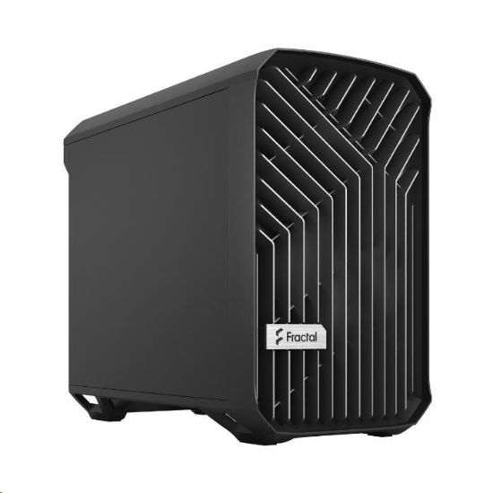 Obrázek FRACTAL DESIGN skříň Torrent Nano Black Solid, USB 3.1 Type- C, 2x USB 3.0, bez zdroje, mITX