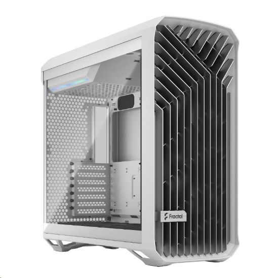 Obrázek FRACTAL DESIGN skříň Torrent White TG Clear Tint, USB 3.1 Type-C, 2x USB 3.0, bez zdroje, E-ATX