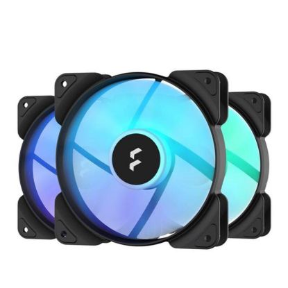 Obrázek FRACTAL DESIGN ventilátor Aspect 12 RGB Black Frame 3- pack, 120mm