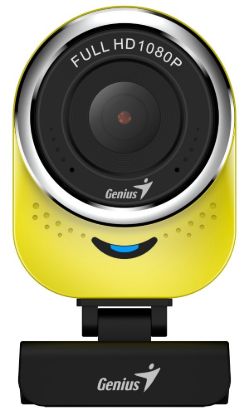 Obrázek GENIUS webkamera QCam 6000/ žlutá/ Full HD 1080P/ USB2.0/ mikrofon