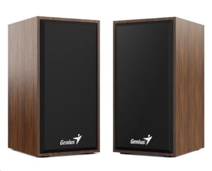 Obrázek GENIUS repro SP- HF180, 2.0, 6W, dřevěné, hnědé