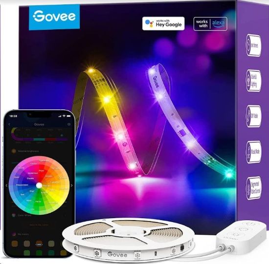 Obrázek Govee WiFi RGBIC PRO Smart LED pásek 10m