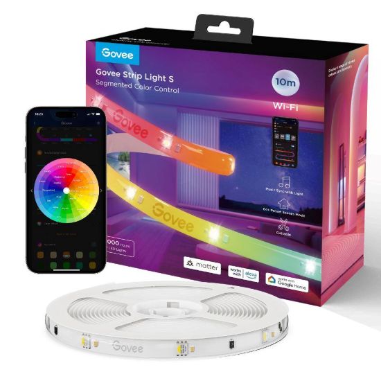 Obrázek Govee WiFi RGBICW Smart PRO LED pásek 10m MATTER - extra odolný